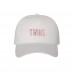 Twins w/ Pink Font Embroidered Low Profile Baseball Cap  Many Styles  eb-89783155
